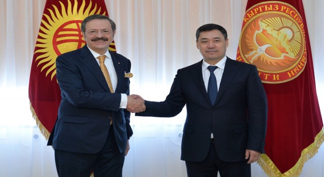Caparov, Türk işadamlarını Kırgızistana yatırıma çağırdı