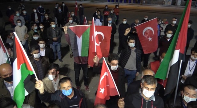 Kırıkkalede İsrail protesto edildi