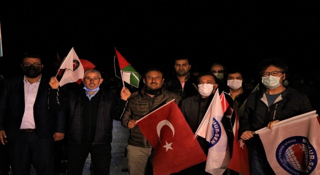 Kırşehirde Memur-Sen ve sendikalar İsrail zulmünü kınadı