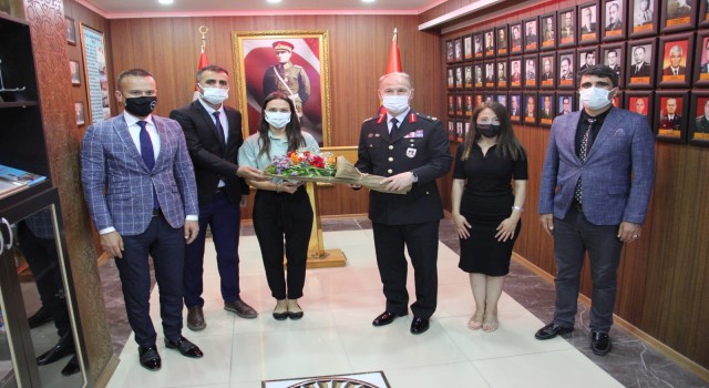 Ağrı Milli Eğitim Müdürü Tekin, Jandarma Teşkilatının 182. kuruluş yıl dönümünü kutladı