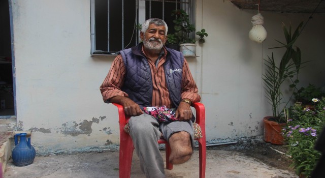 Ayağı kesilen Türk vatandaşına Suriyeli doktordan ücretsiz protez takıldı