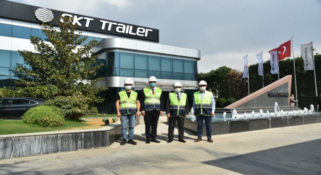 Aydın Valisi OKT Trailer firmasını yetkilileri ile görüştü