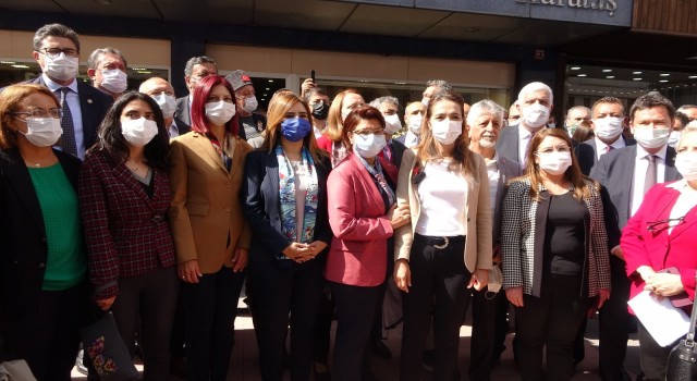 CHP Heyeti Çankırıda partililerle buluştu