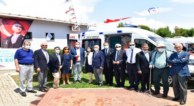Çiğli Belediyesine 1 milyon TLlik ambulans bağışı