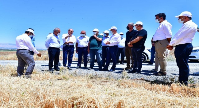 Çınar, tarımsal üretim sahasındaki faaliyetleri inceledi