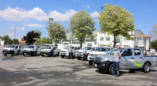 Meramda ilaçlama çalışmaları hız kazandı