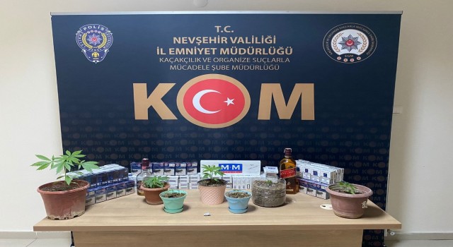 Nevşehir polisi kaçakçılıkla aralıksız mücadele ediyor