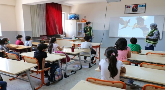 Öğrencilere tabiatın korunması eğitimi