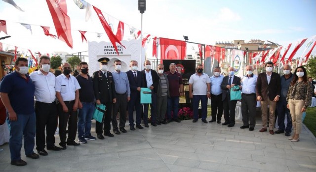 Şehit Teğmen Fikret Dinçerin adının yaşatılacağı park törenle açıldı