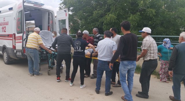 Sulama kanalına uçan motosiklet sürücüsü hayatını kaybetti
