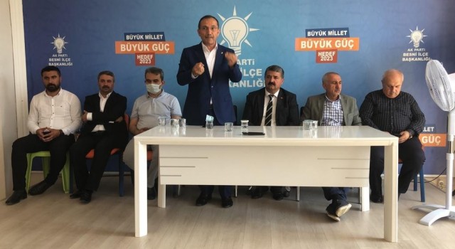 AK Parti teşkilatı Besnide bayramlaştı