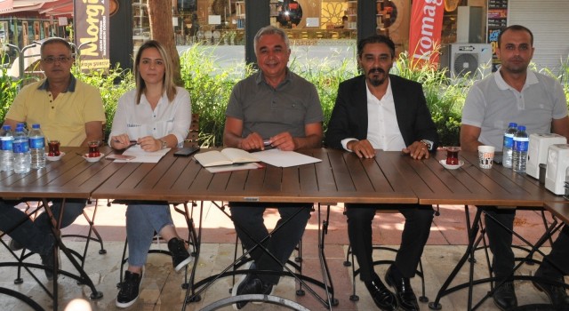 CHP İl Başkanı Çankır, Aydınlı gazeteciler ile bir araya geldi