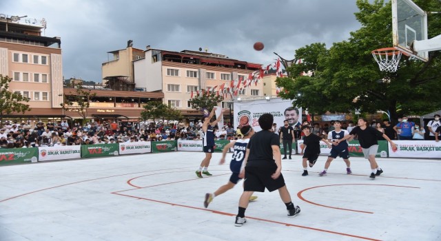 Giresunda sokak basketbolu turnuvası düzenleniyor