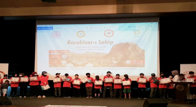 ‘Karahisar-ı Sahip Kültürünü Ara Hisset Aktar projesi sona erdi