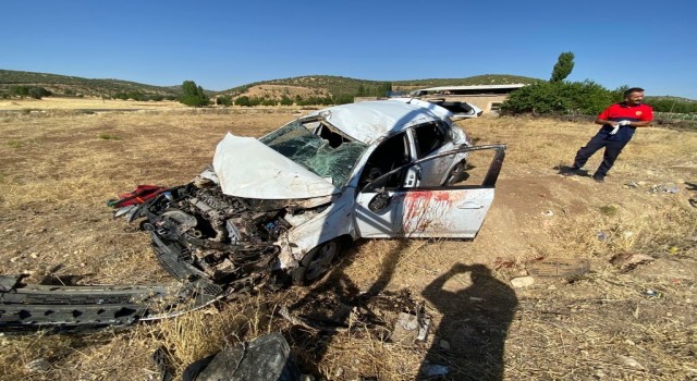 Mardinde trafik kazası: 1 ölü, 2 yaralı