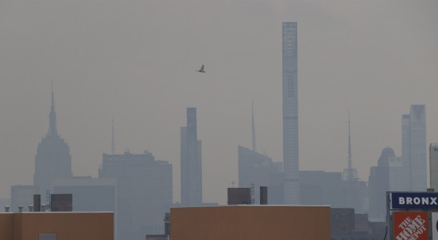 New Yorkta hava kalitesi kritik seviyede