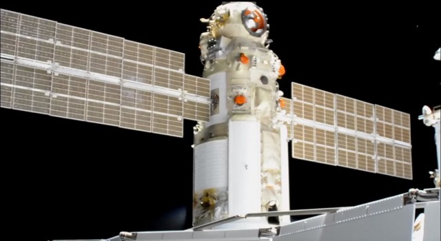 Rusyanın Nauka modülü uluslararası uzay istasyonuna kenetlendi