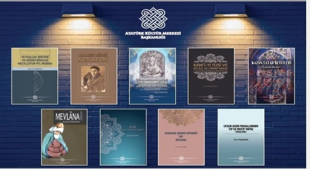 Atatürk Kültür Merkezi Başkanlığınca, 9 yeni e-yayın okuyucularla buluşturuldu