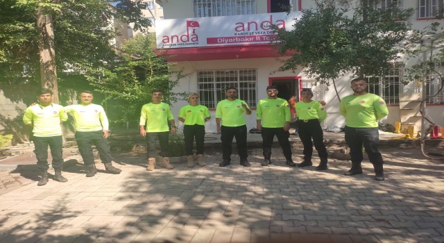 Diyarbakır ANDAdan Manavgata destek ekip