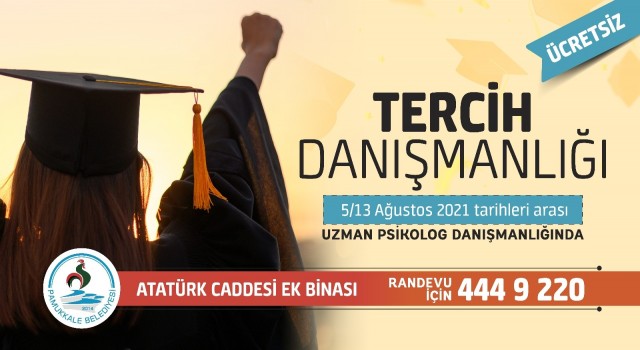 Pamukkale Belediyesinden ücretsiz üniversite tercih danışmanlığı