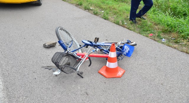 Samsunda otomobil bisiklete çarptı: 1 ölü