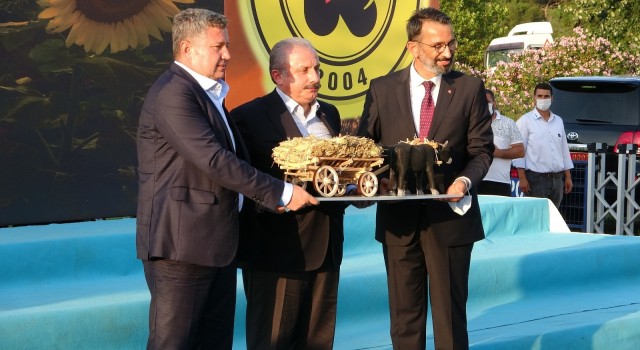 TBMM Başkanı Şentop Çorlu Tarım Fuarının açılışını yaptı