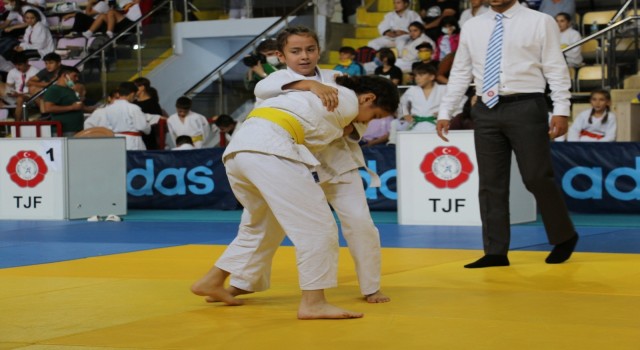 Çankırıda judo turnuvası başladı