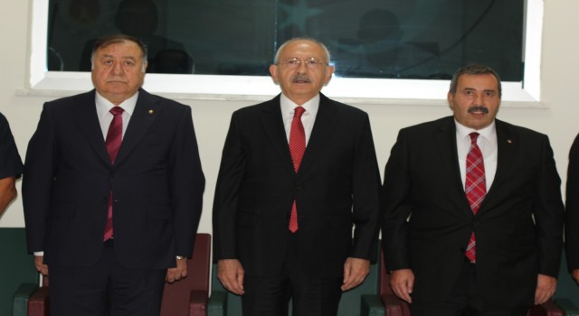 CHP Lideri Kılıçdaroğlu, Nevşehirde iş adamları ile buluştu