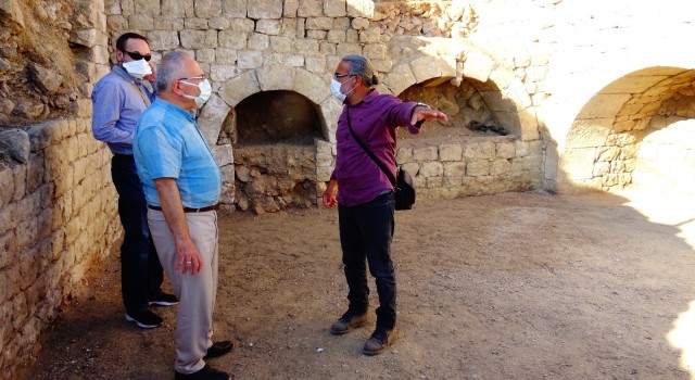 Karamanda Sbide antik kentindeki kazı çalışmaları devam ediyor