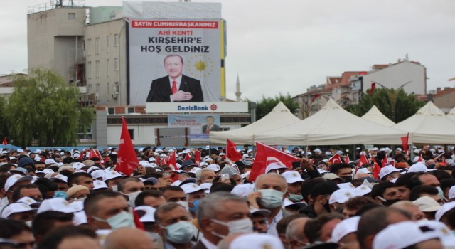 Kırşehirde Erdoğan heyecanı