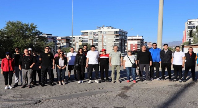 Nazillide Avrupa Hareketlilik Haftası kapsamında sağlık için yürüdüler