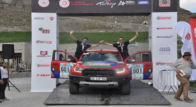 TransAnatolia Rally Raid Rallisinde dereceye girenler ödüllerini aldı
