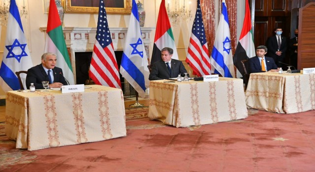 ABD Dışişleri Bakanı Blinkendan Filistin-İsrail meselesinde “iki devletli çözüm” vurgusu