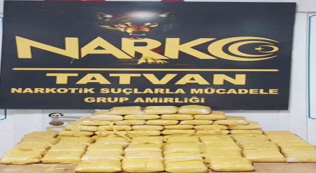 Bitliste 34 kilo eroin ele geçirildi