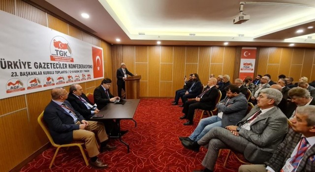 81 ilin gazeteciler cemiyet başkanları Trabzonda toplandı
