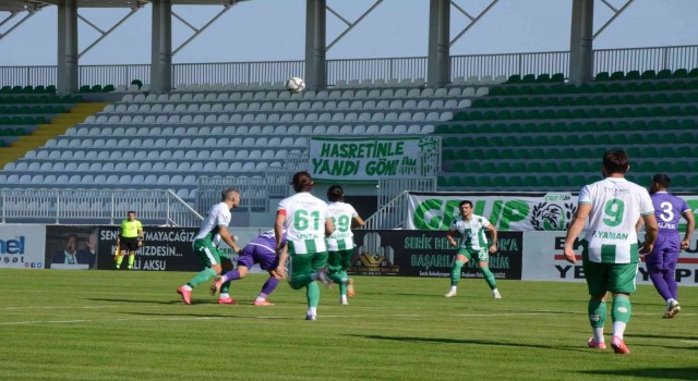 TFF 2. Lig: Serik Belediyespor: 0 - Afjet Afyonspor: 0