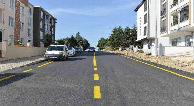 İki buçuk yılda 1,6 milyon metrekare yol yapıldı