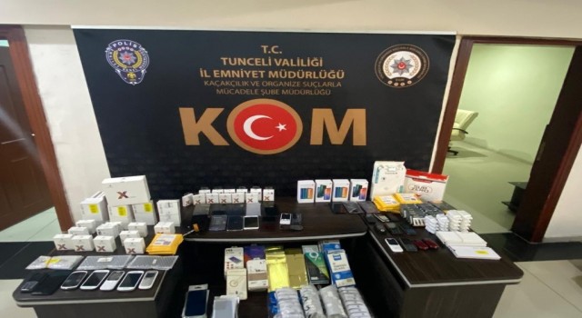 Tuncelide kaçakçılık operasyonu: 4 gözaltı