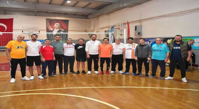 Tuzlada 2inci kurumlar arası voleybol turnuvası başladı