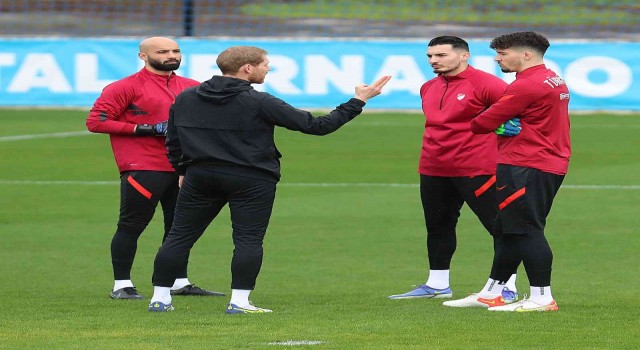 A Milli Takım Portekiz maçı hazırlıklarını devam ettirdi