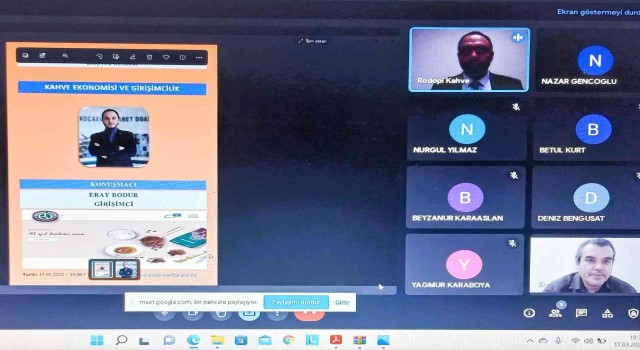 ADÜde Kahve Ekonomisi ve Girişimcilik Semineri gerçekleşti