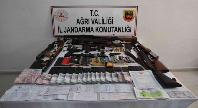 Ağrıda tefecilik operasyonlarında 16 kişi gözaltına alındı