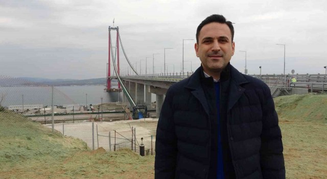 AK Partili Makas, 1915 Çanakkale Köprüsünün inceledi