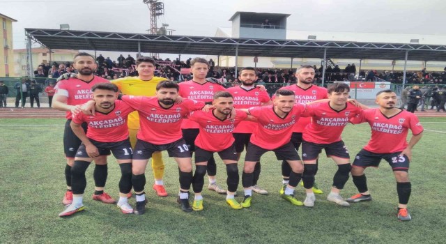 Akçadağspor, play-offun ilk maçında galip