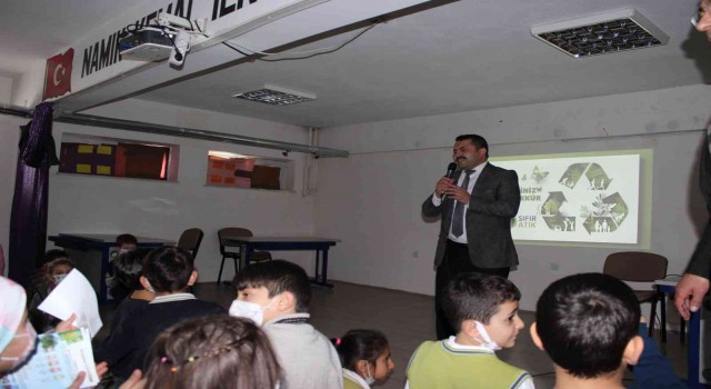 Akdağmadeninde sıfır atık ve geri dönüşüm eğitimleri devam ediyor