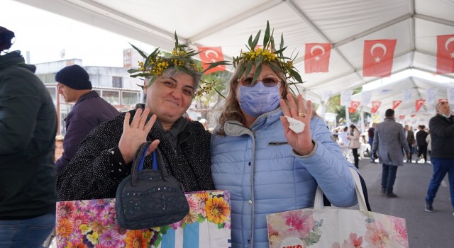 Alaçatı Ot Festivalinde sanat izi