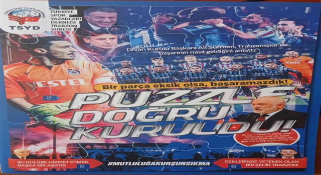 Ali Sürmen: Puzzle doğru kuruldu. Bir parça eksik kalsa, başaramazdık