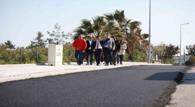 Altyapısı tamamlanan cadde ve sokaklarda çalışmalar hızlandı