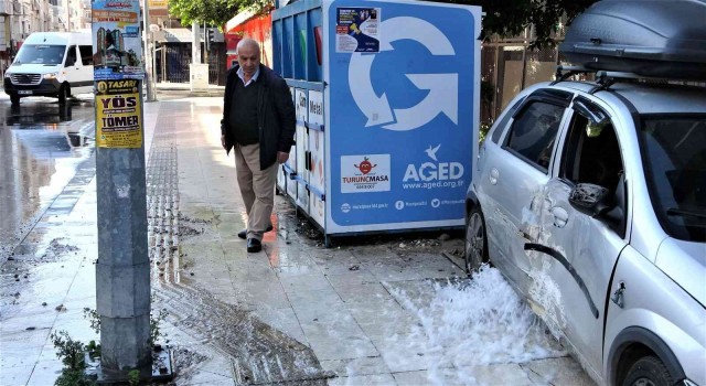 Antalyada kaza sonrası şelale gibi su aktı, bakan şaştı kaldı