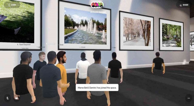 Atatürk Üniversitesinden Metaverse evreninde ilk ders